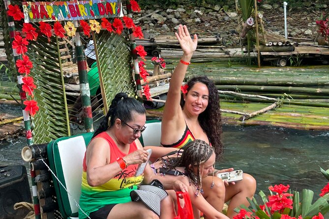 Customized Happy Hour Bamboo Rafting+Limestone Massage + Shopping - From Montego Bay pickup to rafting: how the timing usually feels