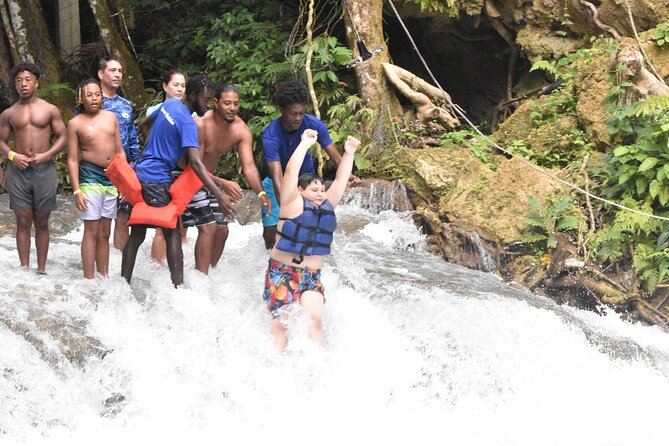 Dunn's River and Blue Hole with lunch combo from Montego Bay - What to Pack for Wet Falls and Jump-Ready Water