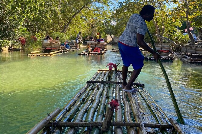 Dunn's River, Blue Hole and Bamboo Rafting from Ocho Rios - Stop 3: Guided Bamboo Rafting on the White River Toward the Ocean