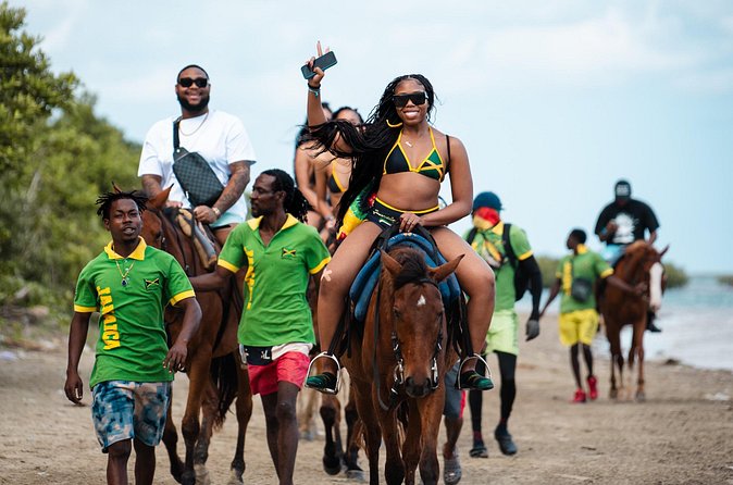 Dunn's River Falls and Horseback Riding Adventure Ocho Rios Ja - Safety and fitness: what moderate physical really means