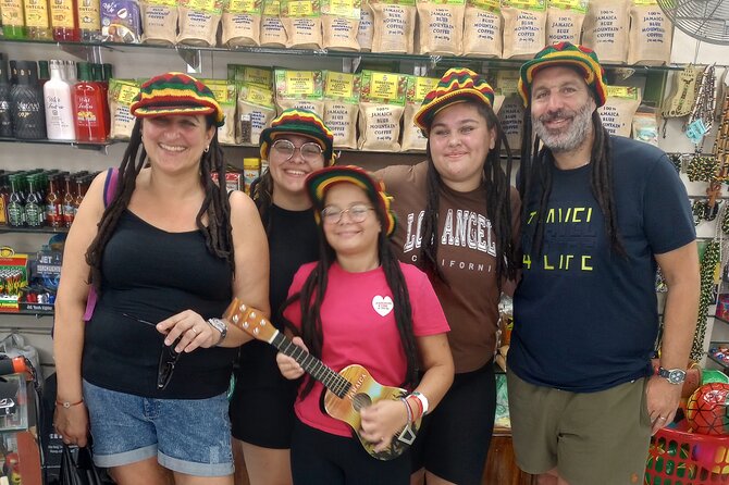 Dunn's River Falls and Ocho Rios Sightseeing with Shopping - Cooling off in the Caribbean Sea after the falls