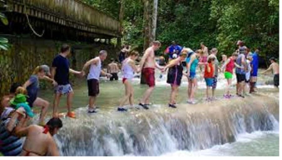 Dunn's River Falls Day Tour - Ocho Rios beach lunch: quick Caribbean comfort