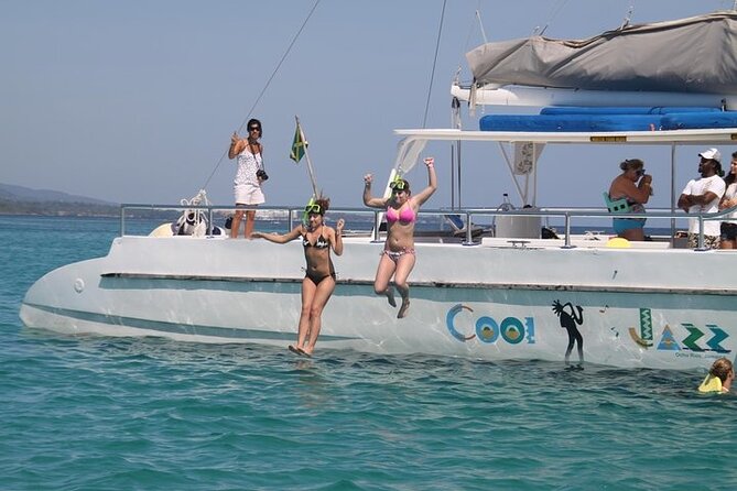 Dunn's River Falls Party Cruise, Blue Hole with Snorkeling, free beverages - Party Catamaran Cruise With Free Beverages and a Live DJ