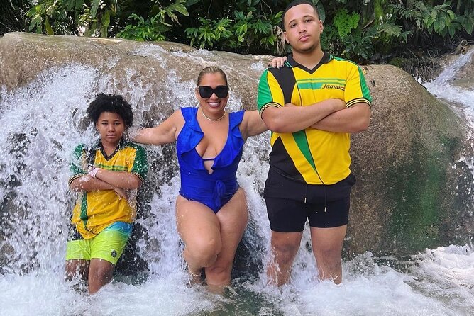 Dunns River Falls, Zipline, Bamboo Rafting, Horseback Ride Tour - White River bamboo rafting on a 30ft raft