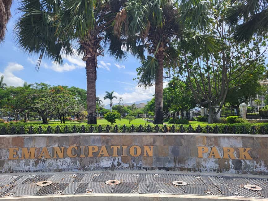Explore Downtown Kingston and New Kingston: - National Stadium and the National Heroes Circle, Public Space With Meaning