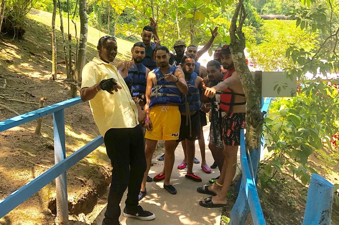 Explore Montego bay Jamaica toMartha Brae Rafting &Blue Hole Tour - Blue Hole River and Falls: Swimming, rope swing, hike, and falls jumping