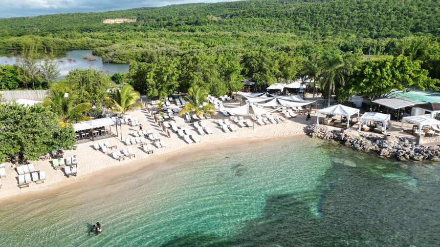 Falmouth: Bamboo Beach Break - Your 4-hour beach rhythm: reggae, line dancing, and cocktail demos