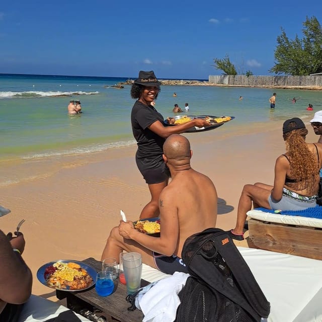 Falmouth: Bamboo Beach Club & Dunn's River Falls - Safety and who should skip this Falls climb