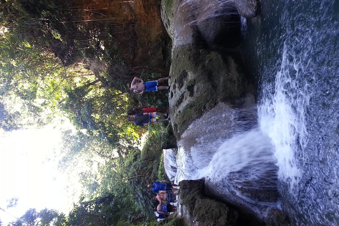 Falmouth Dunns River Falls and Blue Hole Excursion - From Falmouth Port To Two Waterfalls, One Wet Day
