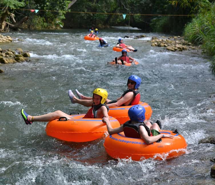 Falmouth: Jungle River Tubing & Bamboo Beach Club VIP Access - Guide energy can make or break the vibe