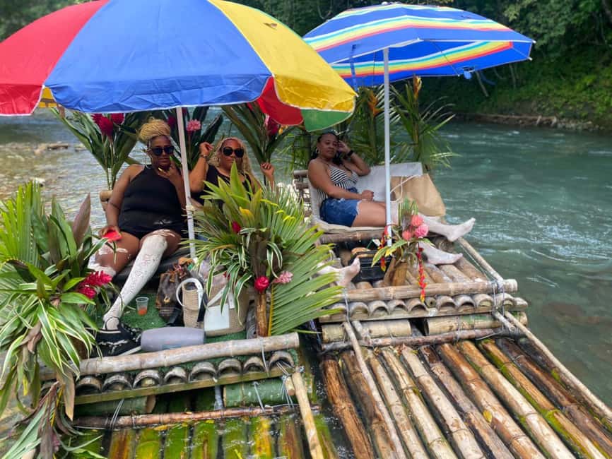 From Montego Bay: Bamboo Rafting & Limestone Massage Tour - Bamboo Rafting on the Lethe River, plus Limestone Massage, in Plain English