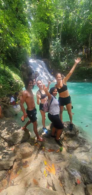 From Montego Bay: Blue Hole Waterfall Experience - Ocho Rios Stop: Food and Horse Riding as a Side Quest