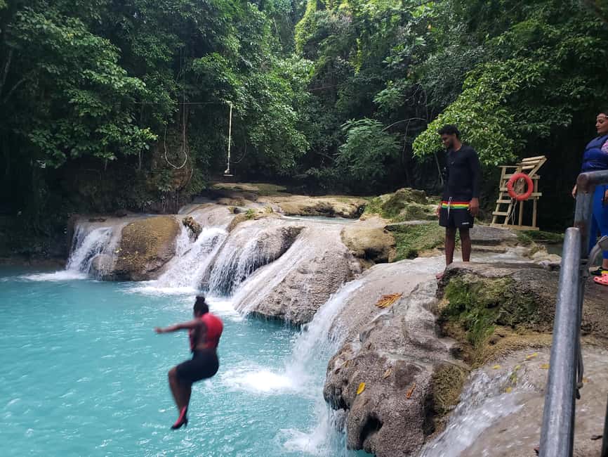 From Ocho Rios: Blue Hole Secret Waterfall & Highlight Tour - The “steep and slippery” factor, and how to stay safe without killing the fun