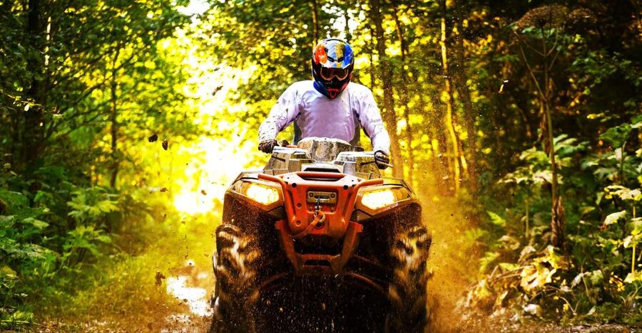 From Ocho Rios: Yaaman Adventure Park ATV Tour with Lunch - Lunch at the Clubhouse, Plus a Bird Aviary Stop