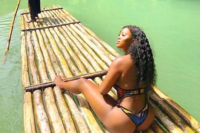 Great River Bamboo Rafting and Limestone Full Body Massage Tour From Montego Bay - On the 30-Foot Bamboo Raft: The 2-Person Experience With a Local Captain