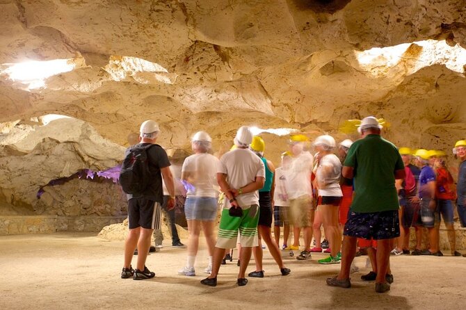 Green Grotto Caves and Dunn's River Falls Guided Tour with Admission - Green Grotto Caves: what you see in 1 hour underground