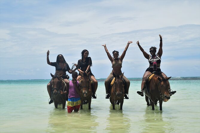 Horse Back Riding and Blue Hole From Montego Bay - Blue Hole: Waterfalls, Mineral Water, and Real Swim Time