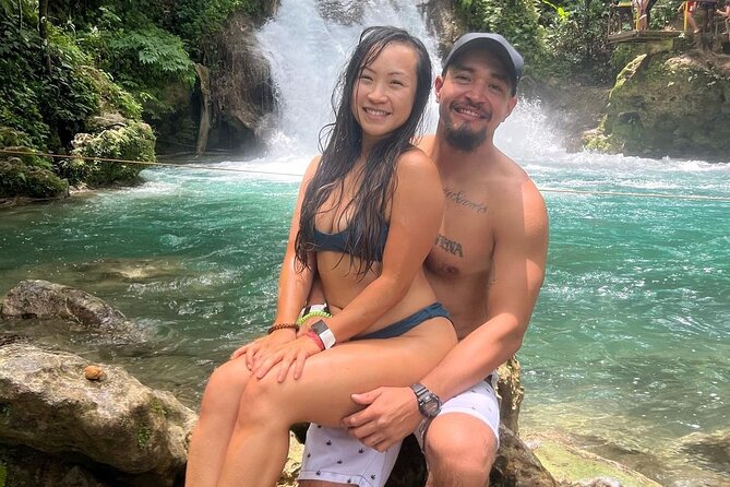 Horseback 'Ride N Swim' & Dunns River Falls from Montego Bay - Dunns River Falls: how to enjoy it even if you avoid the toughest climbing