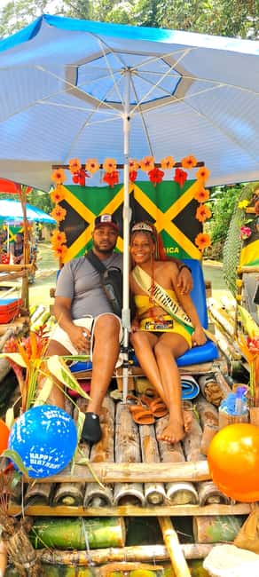 Jamaica Bamboo Rafting Experience with Limestone Massage - Bamboo Rafts and Limestone Massage, right on Jamaica’s Great River