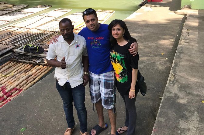 Jamaica Bamboo Rafting Tour Limestone Foot Massage - The Montego Bay Pickup and AC Ride That Keeps You From Losing Time