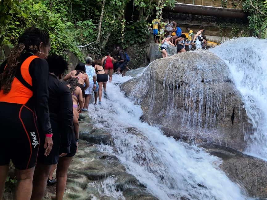 Jamaica Dunn's River Falls guided tour from Ocho Rios hotels - Dunn’s River Falls from Ocho Rios, the big draw and what you’ll actually do