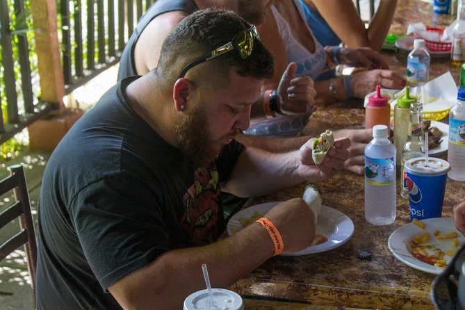 Jamaica Foodie and Cultural Experience & Konoko Falls Ocho Rios - Jerk Center Lunch: The Main Event for Flavor