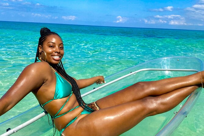 Jamaica’s #1 Luxury Clear Kayak Drone Photoshoot - Drone photos that look like a big production, not a quick snapshot