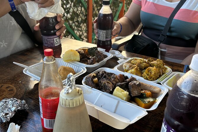 Jamaican Countryside Food Tasting Tour from Montego Bay - Stop 2: Scotchies, the jerk chicken moment Montego Bay is known for