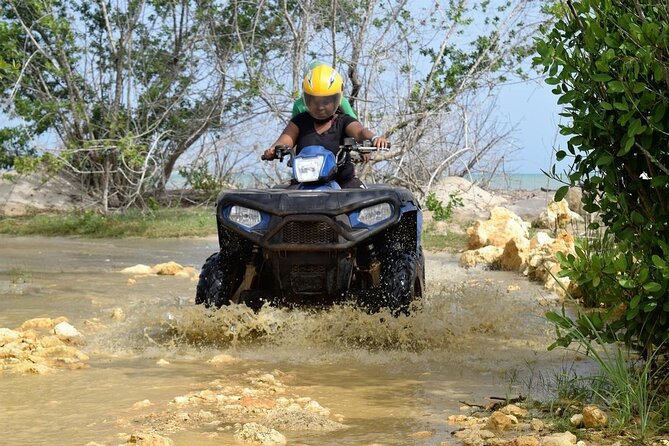 Jamwest ATV Tour to Salmon Point from Negril - Salmon Point Beach Stop: Your Quiet Reward at a Working Fishing Village