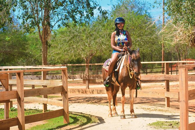 Jamwest Negril Zipline and Horseback Combo - Entering the Jamwest Speedway Adventure Park in Negril