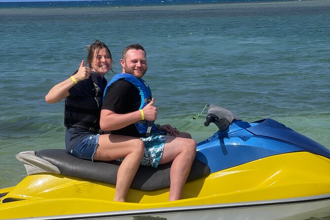 Jet Ski and Margaritaville day vibes. - Jet ski coaching, safety gear, and the short test run