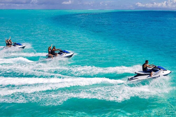 Jet Ski and/or Parasailing Activity, Montego Bay - Jet Skiing Through Clear Water: Boundaries, Control, and Splash Time