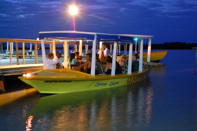 Luminous Lagoon Glow in the Dark Boat Tour from Montego Bay - Weather and cancellations, in plain language