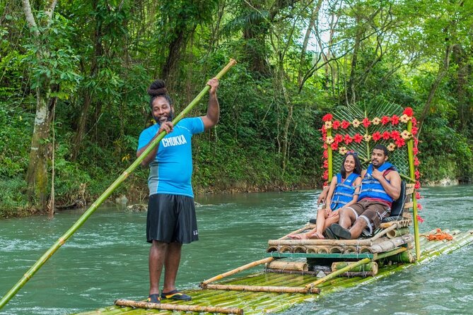 Margaritaville Hip-Strip and Great River Rafting Private Tour - Limestone foot massage: the relaxing closer that people love