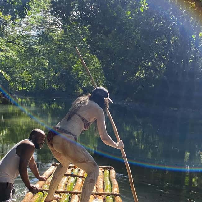 Marijuana Farm, Bamboo Rafting and Doctors Cave Beach Tour - What to bring (and how to pack it) for rafting plus beach