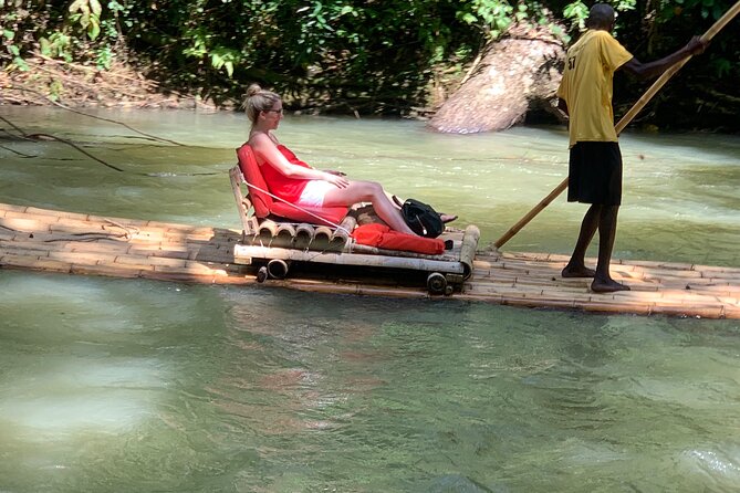 (Martha Brae River) Bamboo Rafting - Floating bamboo: serene river time, swim breaks, and photo opportunities
