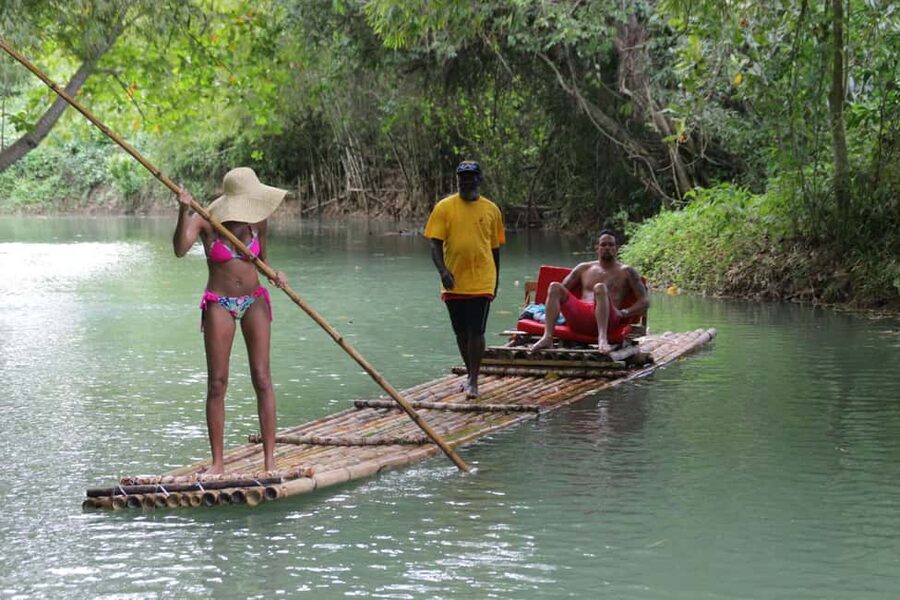 Martha Brea Rafting Adventure - Bamboo Rafting on Martha Brea River: The calm you come for