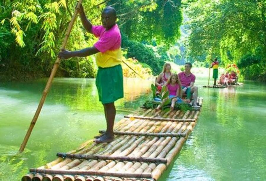 Martha Brea Rafting Ticket 1 - Martha Brae in Cornwall County: calm water, real rafting, and big nature rewards