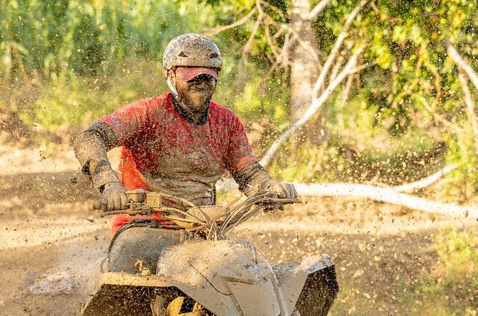 Missile Adventure Park Negril Jamaica ATV Tour Adventure - Mountain Range Scenery: A Change of Perspective Mid-Adventure