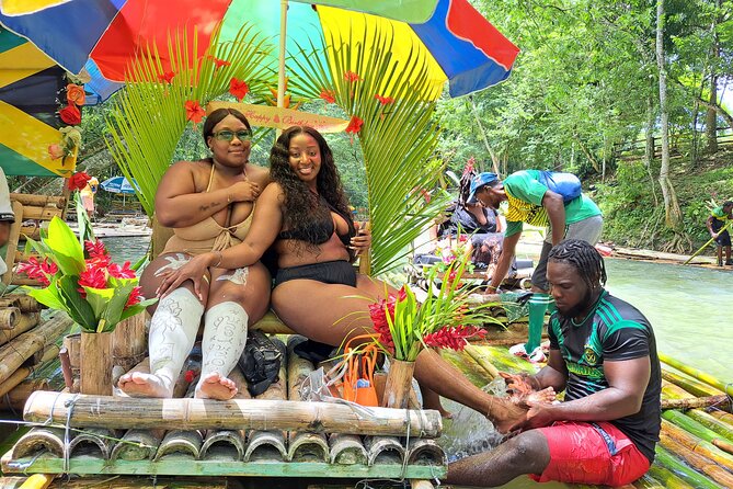 Montego Bay: Bamboo Rafting with Limestone Massage & Shopping - Bamboo rafting on Jamaica’s Great River: what it feels like