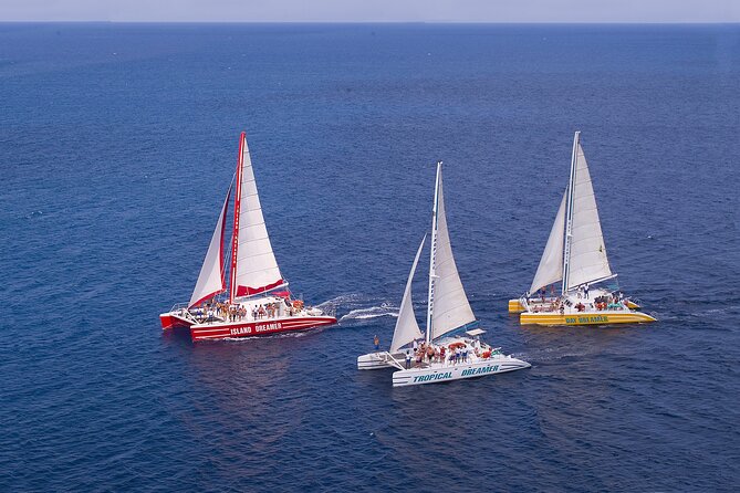 Montego Bay Catamaran: Snorkel Tour with Open Bar & Reggae DJ - Hitting the Water From 2 Kent Ave at 3:00 pm
