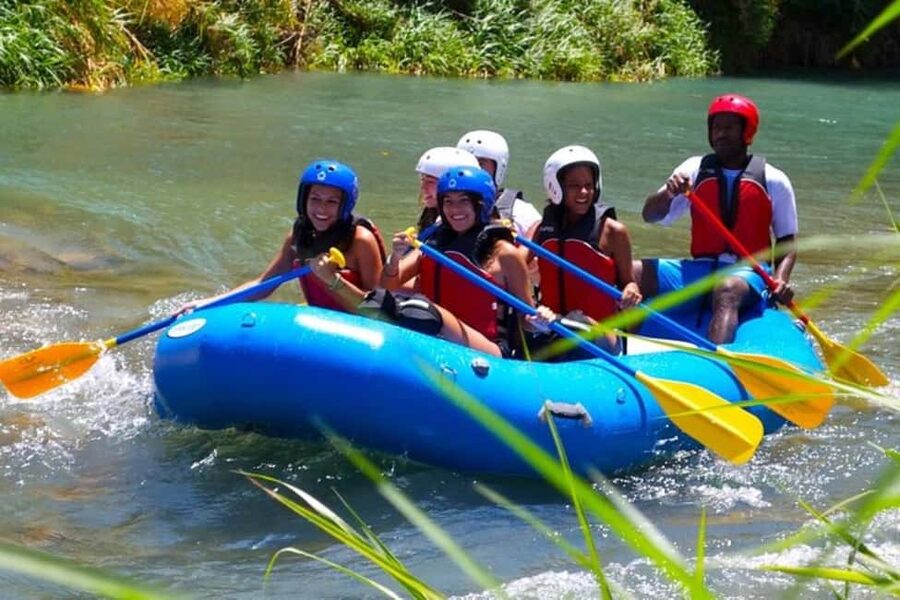 Montego Bay: Dunn's River Falls and River Rapids Adventure - Key highlights at a glance