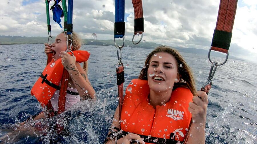 Montego Bay: Parasailing and Jet Ski Combo with Pickup - Soaring high in Montego Bay: what that parasail time really gives you