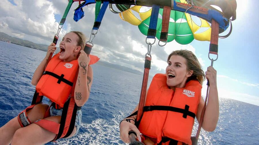 Montego Bay: Parasailing and Jet Ski Combo with Pickup - Jet ski excitement with an instructor first, not a free-for-all
