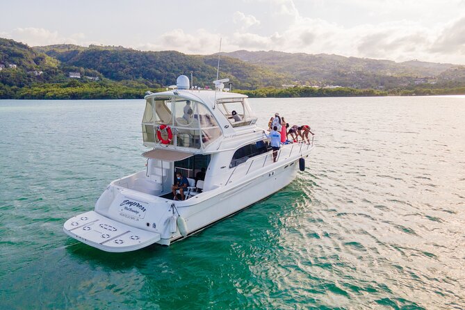 Montego Bay Private Yacht Tour with Open Bar and Lunch - Snorkeling Stop At Montego Bay Marina: Gear Is Included, Conditions Control The Day