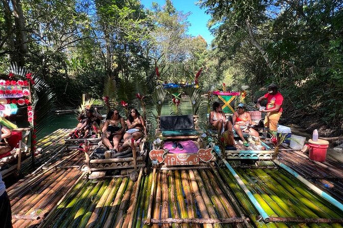 Montego Bay's Guided Bamboo Rafting Tour & Hip-strip Shopping - The food stop: where the tour helps you eat like you mean it