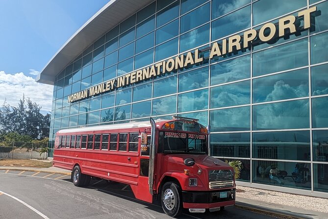 Montego Bay to Kingston PickUp & Drop-Off Service UP 20 PEOPLE - VIP Lounge on Wheels: what the bus is like day to day