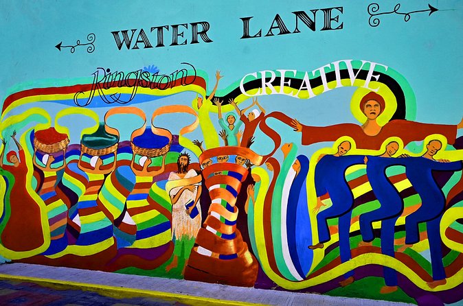 Mural Tours in the Downtown Kingston Art District, Jamaica - Jamaican fashion, food, and dance, brought into the art conversation