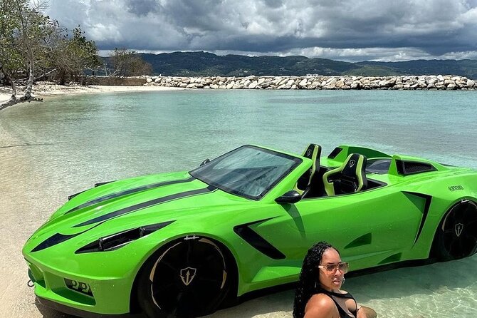 New Jet Car Activity In Montego Bay Jamaica - Pickup, Air-Conditioned Comfort, and Mobile Tickets