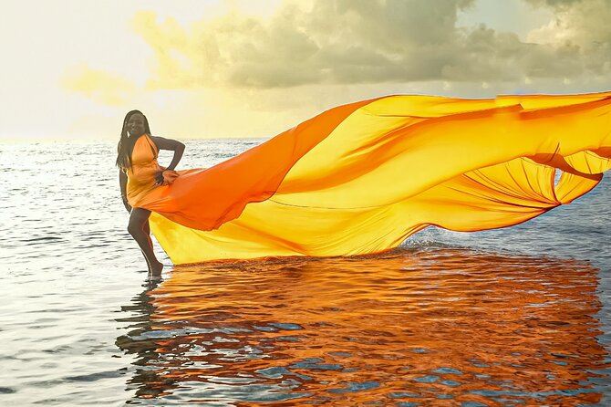 OceanShootJamaica Flying Dress, Montego Bay - Flying Dress Illusion in Montego Bay: How the Water Trick Really Works